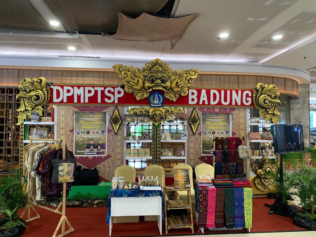 pameran festival bisnis, investasi & umkm 2024 di palembang bersama dpmptsp kab. badung